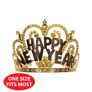 Beistle Plastic Happy New Year Tiara