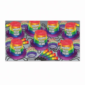 Pride New Year's Eve Party Kit for 50 People