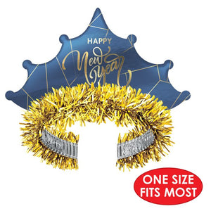 Beistle Bulk Midnight Blue New Year Tiara - 50 Pack