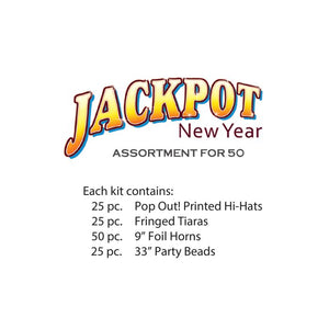 Jackpot New Year New Year's Eve Party Kit