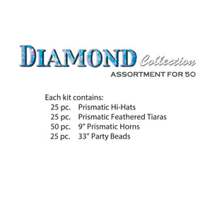 The Diamond New Year's Eve Party Kit for 50 People