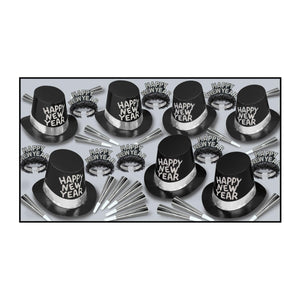 Black Tie New Year's Eve Party Kit for 50 People