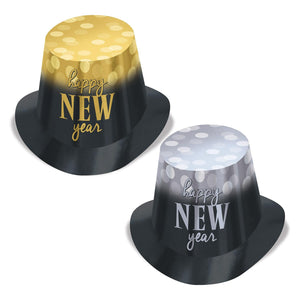 New Year Lights Hi-Hats - Bulk 25 Pack