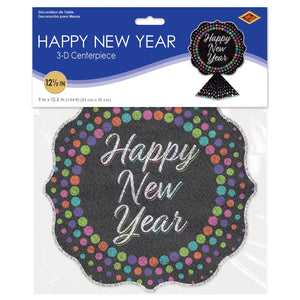 Beistle 3-D Happy New Year Centerpiece (Case of 12)