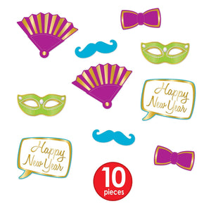 Beistle Simply Paper New Year Assortment for 10