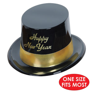 Gold Legacy Topper Hat - black & gold