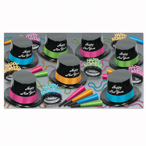 Neon Legacy New Year's Eve Party Kit for 50 People