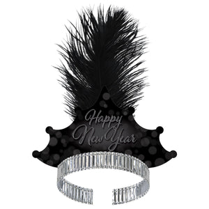 Blackout New Year Tiara - Bulk 50 Pack