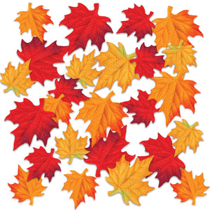 Thanksgiving Deluxe Fabric Autumn Leaves - Bulk/576 Leaves