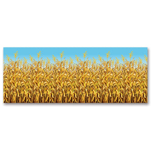 Thanksgiving Cornstalks Backdrop - Bulk 6 Pack