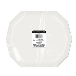 Beistle Fall Thanksgiving Dessert Plates (Case of 96)