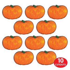 Beistle Bulk Mini Pumpkin Cutout Decorations - 240 Pack