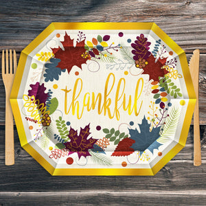 Beistle Friendsgiving Dinner Plates (Case of 96)