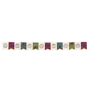 Foil Happy Friendsgiving Streamer - Bulk 12 Pack