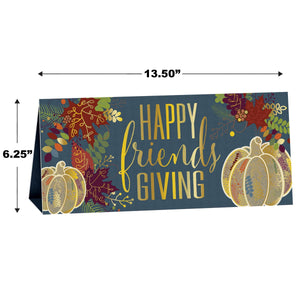 Beistle 3-D Foil Happy Friendsgiving Centerpiece (Case of 12)