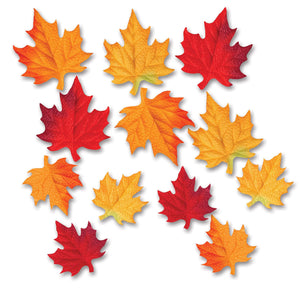 Thanksgiving Deluxe Fabric Autumn Leaves - Bulk/288 Leaves