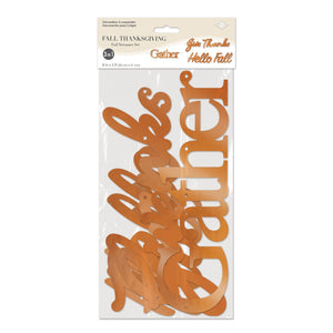 Beistle Foil Fall Thanksgiving Streamer Set (Case of 12)