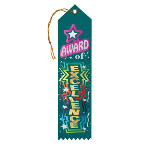 Award Of Excellence Award Ribbon - Bulk 6 Pack