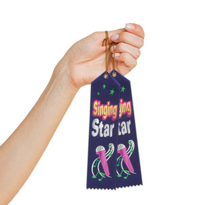 Beistle Singing Star Award Ribbon (Case of 6)