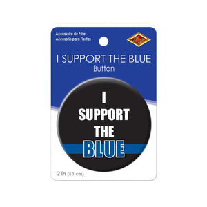 Beistle I Support The Blue Button (Case of 6)