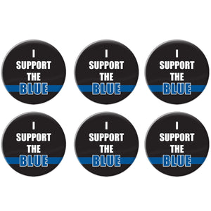 Beistle I Support The Blue Button (Case of 6)