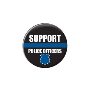 Support Police Officers Button - Bulk 6 Pack