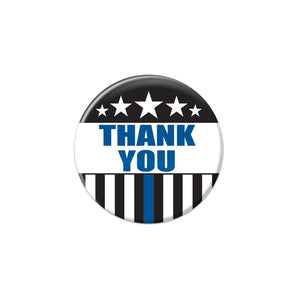 Thank You Law Enforcement Button - Bulk 6 Pack