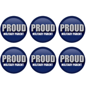 Beistle Proud Military Parent Button (Case of 6)