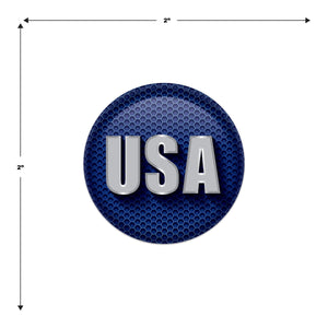 Beistle USA Button (Case of 6)