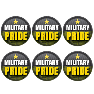 Beistle Military Pride Button (Case of 6)