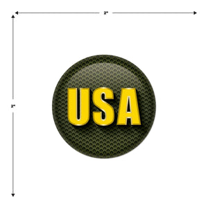 Beistle USA Button (Case of 6)