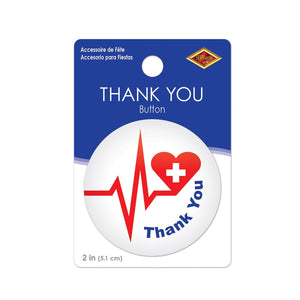 Beistle Thank You Button (Case of 6)