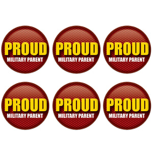 Beistle Proud Military Parent Button (Case of 6)