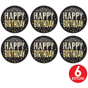 Beistle Happy Birthday Button (Case of 6)