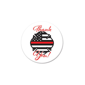 Thank You! Firefighters Button - Bulk 6 Pack