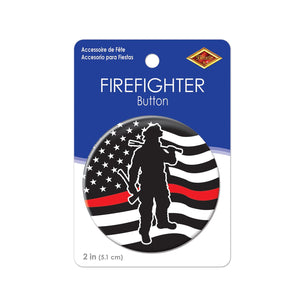 Beistle Firefighter Button (Case of 6)