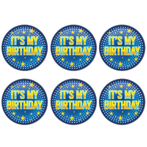 Beistle It's My Birthday Button (Case of 6)