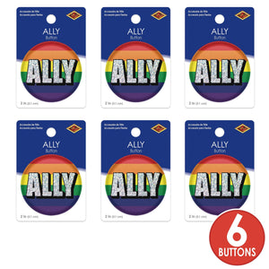 Ally Button (Case of 6)