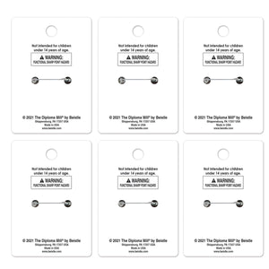 Single Button (Case of 6)