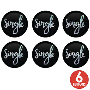 Single Button (Case of 6)