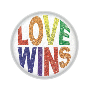 Love Wins Button - Bulk 6 Pack