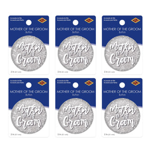 Mother Of The Groom Button (Case of 6)