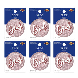 Bride Button (Case of 6)