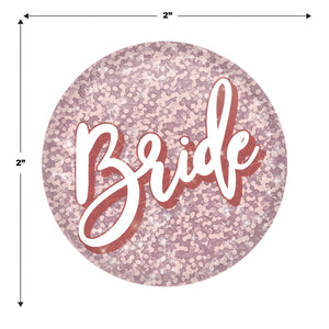 Bride Button (Case of 6)