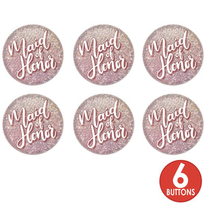 Maid Of Honor Button (Case of 6)