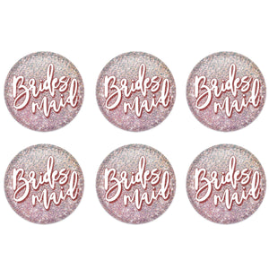 Bridesmaid Button (Case of 6)