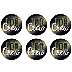 I Do Crew Button (Case of 6)