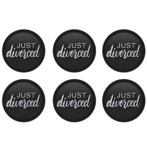 Just Divorced Button (Case of 6)