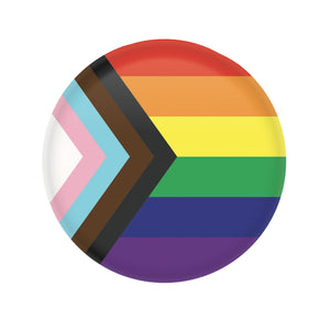 Pride Flag Button - Bulk 6 Pack