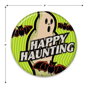 Vintage Halloween Ghost Button (Case of 6)